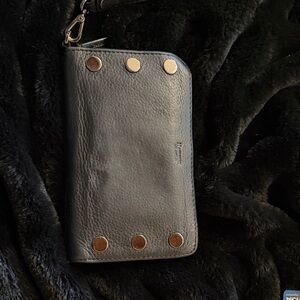 Hammitt Black 110 North Black/Gunmetal red/black interior